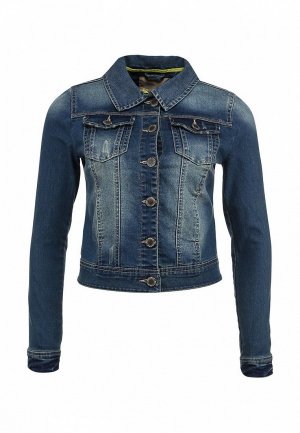 Куртка джинсовая Broadway BR004EWBSH80. Цвет: синий
