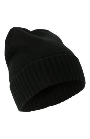 Кашемировая шапка Allude. Цвет: чёрный
