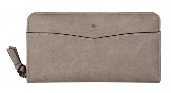 Женский кошелек , серый Tom Tailor Bags. Цвет: серый