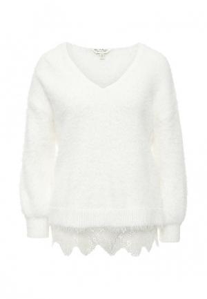 Пуловер Miss Selfridge MI035EWPEO04. Цвет: белый