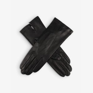 Кожаные перчатки Helene на кашемировой подкладке , черный Dents