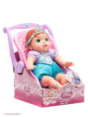 Кукла Малышка Принцесса Disney - путешественница Ариэль Jakks. Цвет: голубой, бежевый, розовый
