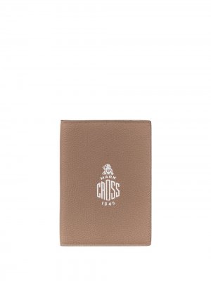 Обложка для паспорта Mark Cross. Цвет: коричневый