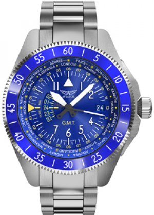 Швейцарские наручные мужские часы V.1.37.0.308.5. Коллекция Airacobra Aviator