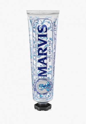 Зубная паста Marvis EARL GREY TEA 75 мл. Цвет: прозрачный