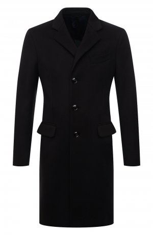 Пальто из шерсти и кашемира Giorgio Armani. Цвет: коричневый