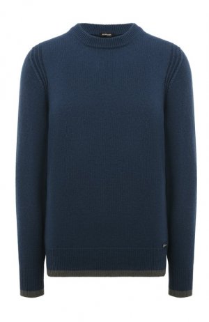Кашемировый свитер Kiton. Цвет: синий