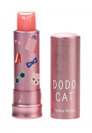 Помада Holika тинт Heartful Dodo Cat 01 Розовый. Цвет: розовый