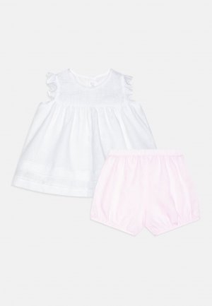 Блузка BABY TWO PIECE SET Il Gufo, цвет white/pearl pink Gufo
