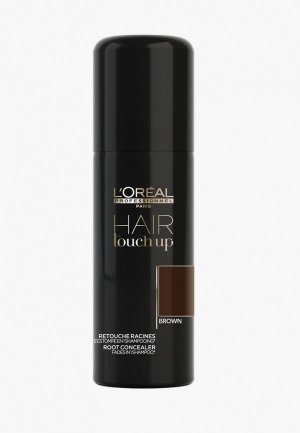 Консилер для волос LOreal Professionnel L'Oreal Hair Touch Up коричневый, 75 мл. Цвет: коричневый