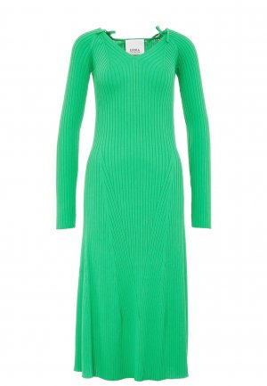 Платье ERIKA CAVALLINI. Цвет: зеленый