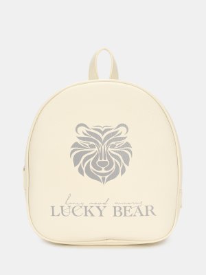 Рюкзаки Lucky Bear. Цвет: молочный