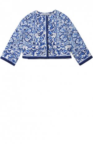 Жакет Dolce & Gabbana. Цвет: синий