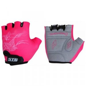 Велосипедные перчатки Х61898 p.S (розовые) STG. Цвет: розовый