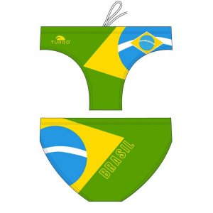 Плавки Brazil, зеленый Turbo