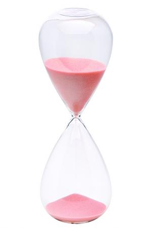Песочные часы на 60 минут Bitossi. Цвет: розовый