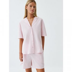 Рубашка , размер XL INT, розовый, белый Sela. Цвет: розовый/белый/розовый-белый
