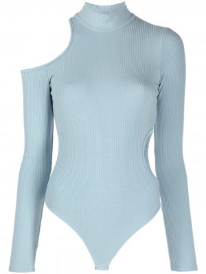 Asuka cut-out detail bodysuit Jonathan Simkhai Standard. Цвет: синий