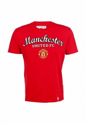 Футболка Atributika & Club™ FC Manchester United. Цвет: красный