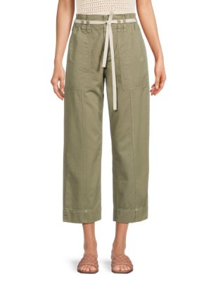 Прямые брюки Augusta с поясом , цвет Dusty Olive A.L.C.