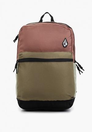 Рюкзак Volcom School Backpack. Цвет: коричневый