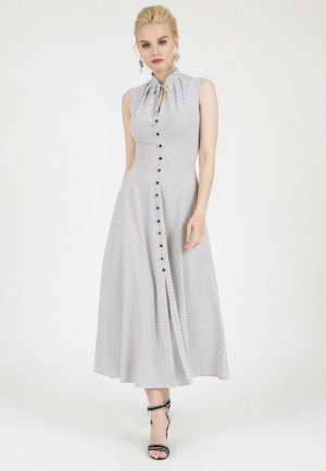 Платье Olivegrey NINBO. Цвет: серый