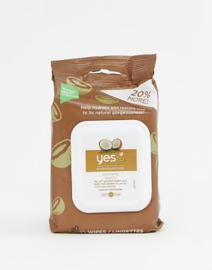 Очищающие салфетки для лица с кокосом Yes To, 30 шт-Бесцветный TO