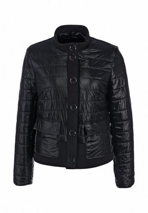 Куртка утепленная Steilmann ST003EWIZ326. Цвет: черный