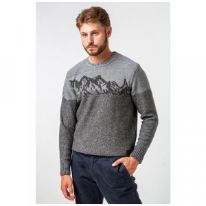 Пуловер , размер XL, серый Satila. Цвет: серый