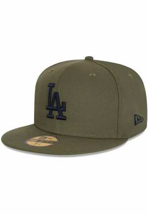Бейсболка 59FIFTY LOS ANGELES DODGERS New Era, цвет olive ERA