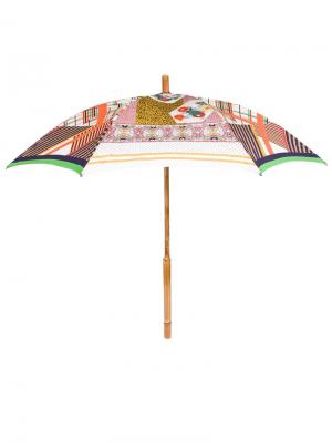 Зонт в принт Pierre-Louis Mascia. Цвет: многоцветный