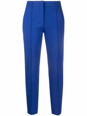 High-waisted tailored cropped trousers Dorothee Schumacher. Цвет: синий