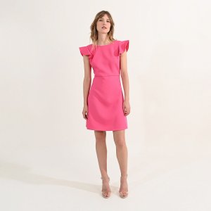 Платье LaRedoute. Цвет: розовый