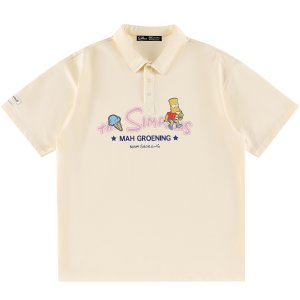 Рубашка-поло унисекс Симпсоны The Simpsons