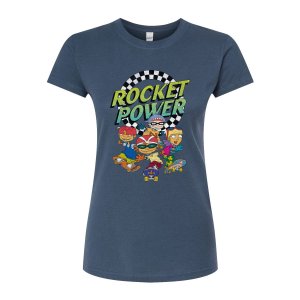 Облегающая футболка Rocket Power Skating для юниоров , синий Nickelodeon
