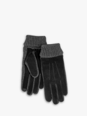 Замшевые и трикотажные перчатки Smarttouch, черный Totes