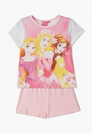 Пижама Disney. Цвет: розовый