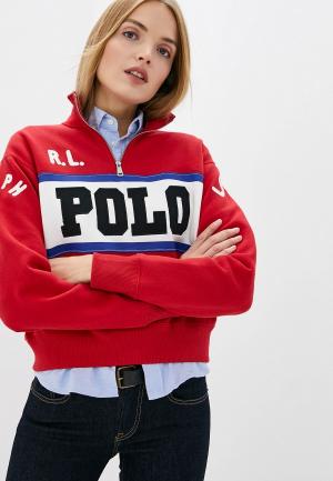 Олимпийка Polo Ralph Lauren. Цвет: красный