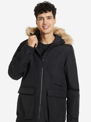 Куртка утепленная мужская Utilitas, Черный, размер 56-58 adidas. Цвет: черный