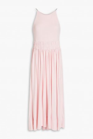 Платье миди со сборками из джерси , розовый 3.1 Phillip Lim