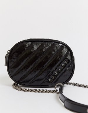 Черная сумка-кошелек на пояс -Черный Replay
