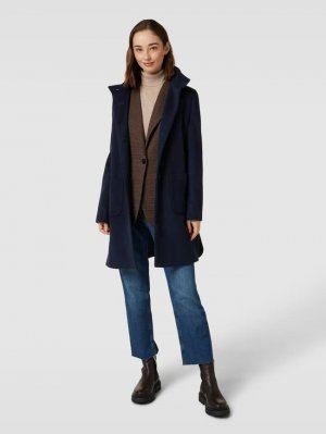 Короткое пальто с воротником стойкой и боковыми карманами , темно-синий Betty Barclay