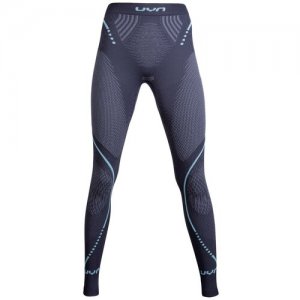 Брюки Uyn Evolutyon Underwear Pants Long Charcoal/Anthracite/Aqua (Us:xs). Цвет: синий