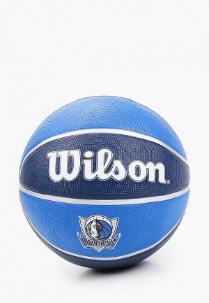 Мяч баскетбольный Wilson NBA TEAM TRIBUTE BSKT DAL MAVERICKS. Цвет: синий