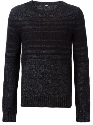 Полосатый свитер Dondup. Цвет: серый