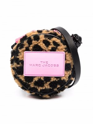Фактурная сумка с леопардовым принтом The Marc Jacobs Kids. Цвет: коричневый