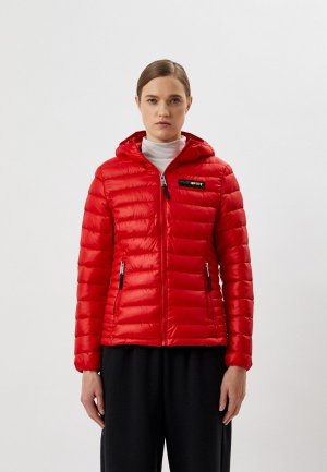 Куртка утепленная Plein Sport. Цвет: красный