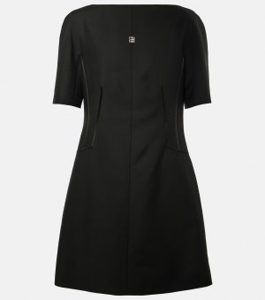 Мини-платье 4g из шерсти и мохера , черный Givenchy