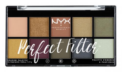 Для глаз Perfect Filter Shadow Palette Olive You (Цвет variant_hex_name deb295) NYX Professional Makeup. Цвет: olive you
