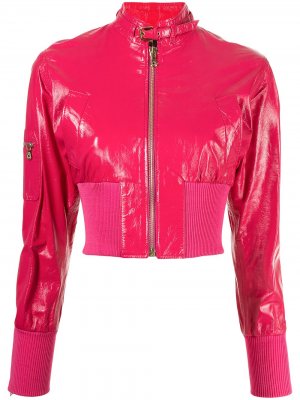 Укороченный бомбер Dolce & Gabbana Pre-Owned. Цвет: розовый